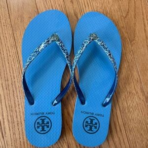 Tory Burch Vibrant Blue Sandals